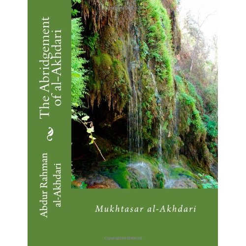 Al-Akhdari translated in English by Shaykh Rami Nsour Is Now Available to Download!